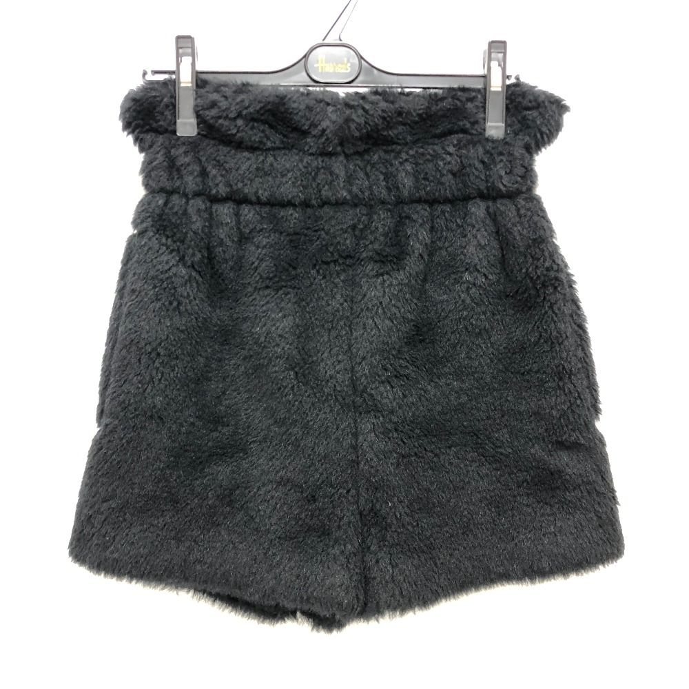 Max Mara マックスマーラ ショートパンツ テディベア ブラック Max Mara マックスマーラ ショートパンツ テディベア ブラック