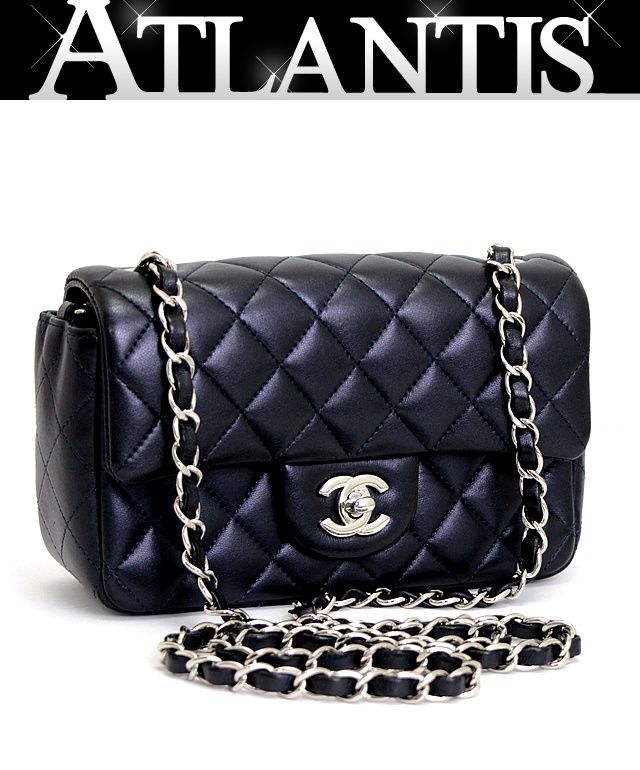 シャネル CHANEL ミニマトラッセ20 クラシックフラップ チェーン  