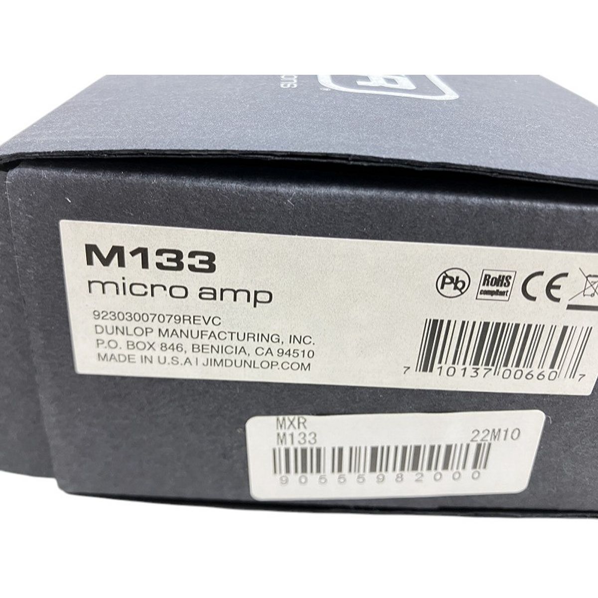 MXR M133 micro amp ギタープリアンプ ブースター 音響機材 中古