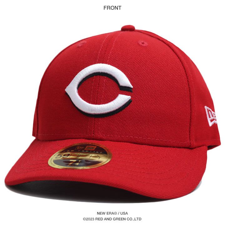 未使用！MLB シンシナティ レッズ ブラック帽子キャップ黒赤/ニューエラ正規品 CincinnatiReds CINシンシナティレッズ ニューエラ キャップ