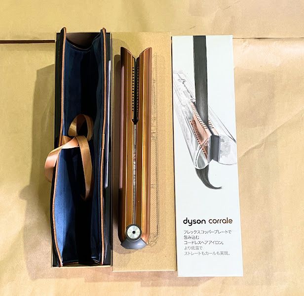 極美品】Dyson ヘアアイロン Corrale HS07 BCBN Y0129 0201ML010 