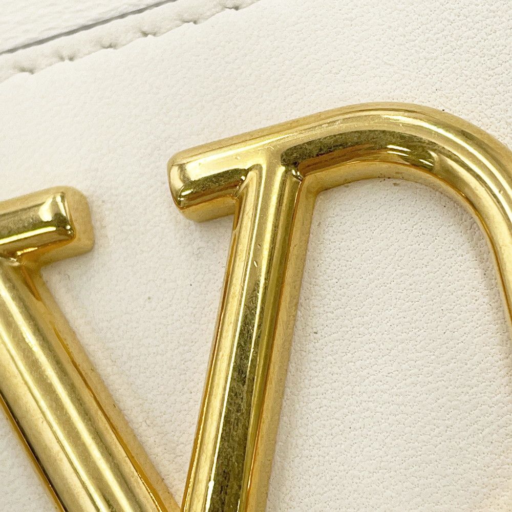 チェーンショルダーバッグ Vロゴ