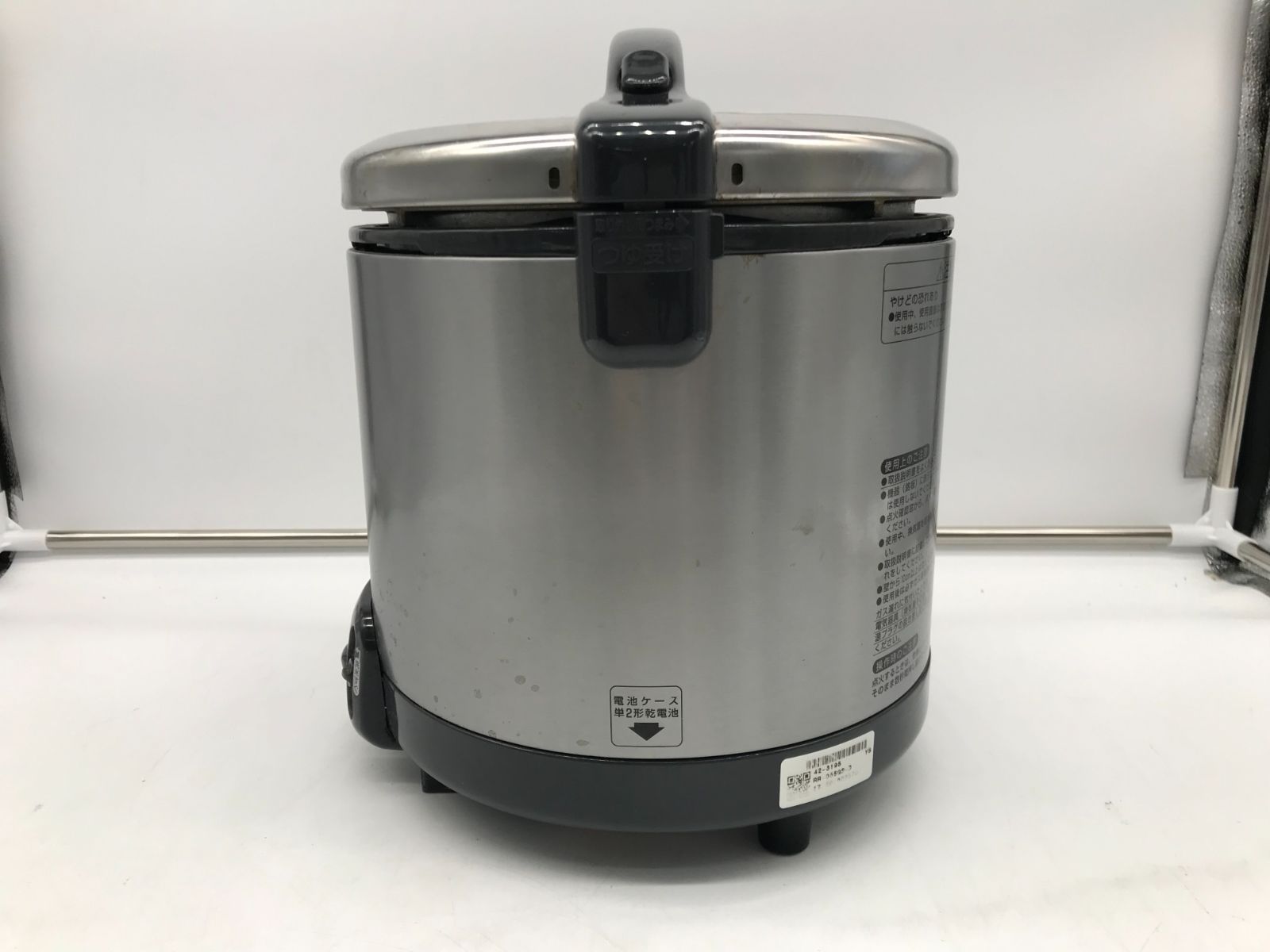 ☆38-728】□中古□リンナイ RR-055GS-D こがまる ガス炊飯器 5.5合