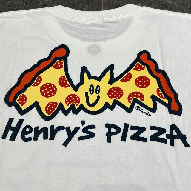 最安価格 TEE S/S PIZZA HENRY'S 2周年記念 ヴェルディー VERDY Lサイズ トップス