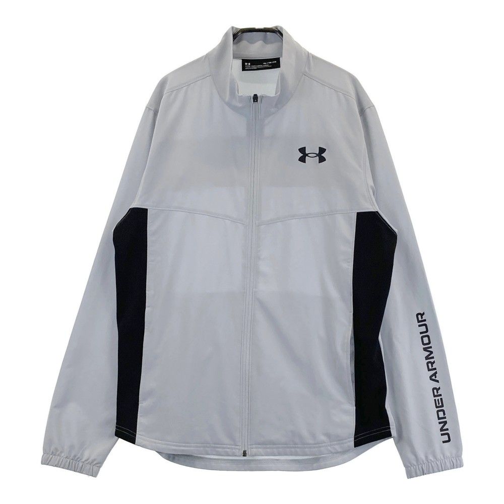 サイズ：XL UNDER ARMOUR アンダーアーマー ジップジャケット グレー系