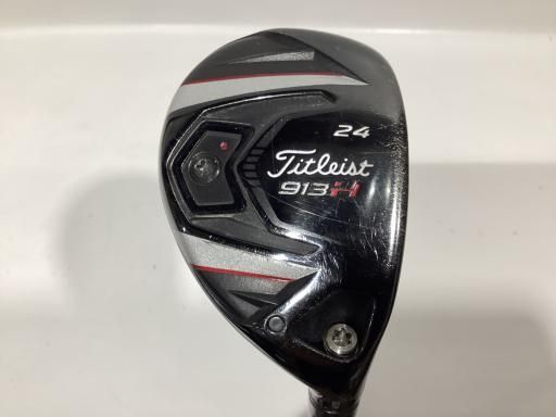【中古】 タイトリスト 913 H 24° レフティ ユーティリティ メンズ 左 楽天市場】タイトリスト 913h 24 ユーティリティ 中古の通販