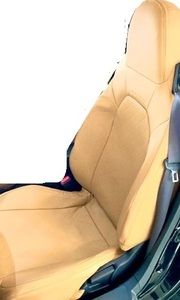 純正 ダイハツ LA400K コペン .シートカバー 本革風 COPEN DAIHATSU タン
