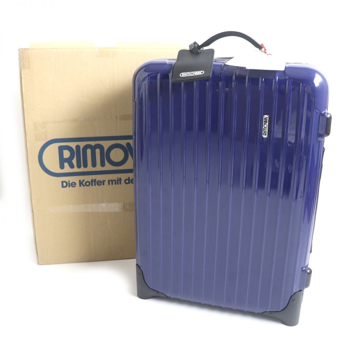 未使用品▽希少 RIMOWA リモワ 857.52 サルサ 2輪 キャビン トロリー 