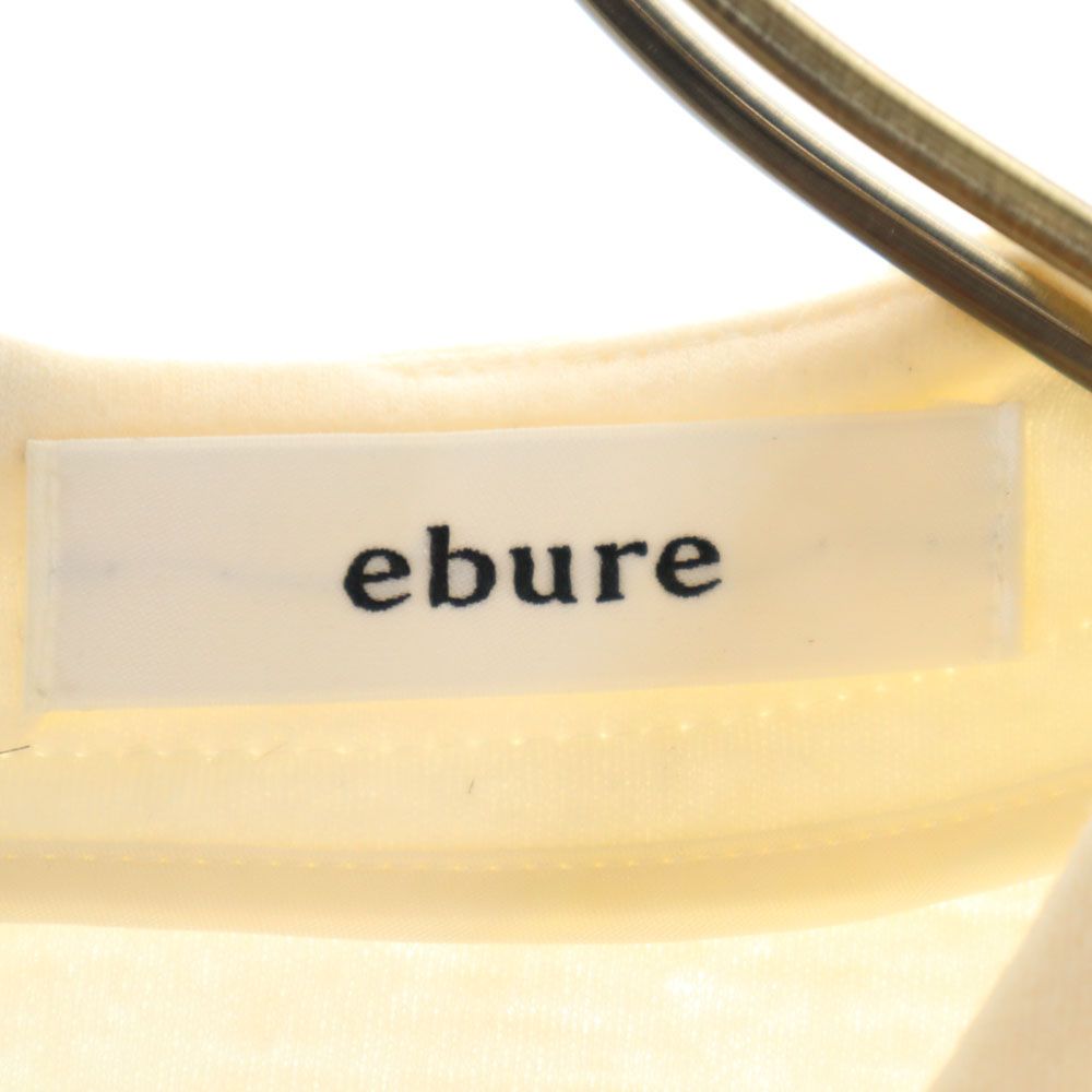 ebure - エブール 日本製 ウール 長袖 ニット 38 アイボリー ebure トップス レディース エブール 日本製 ウール 長袖 ニット 38 アイボリー ebure
