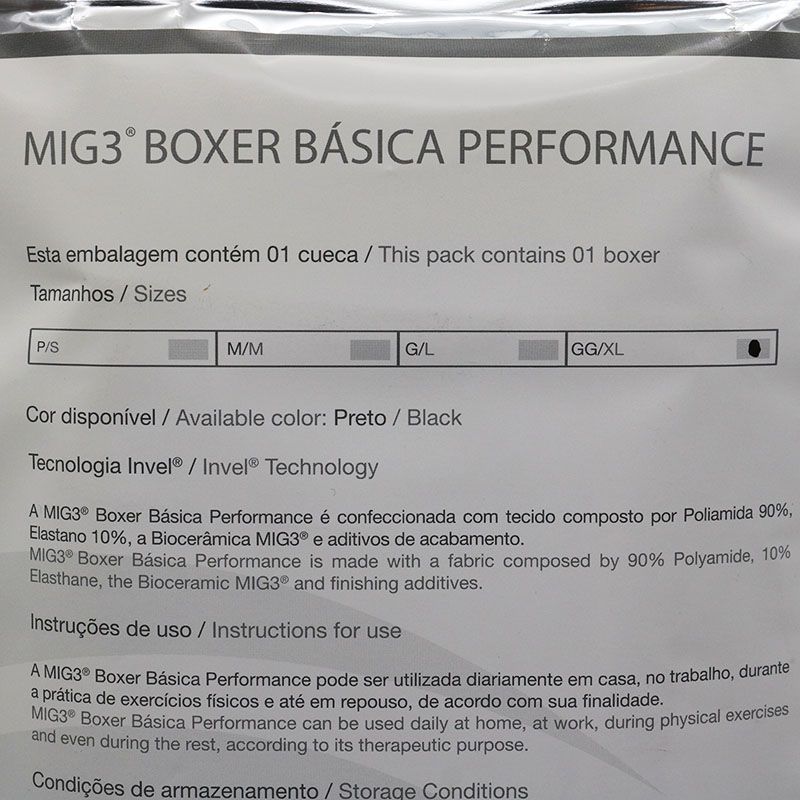 Invel mig3 ブラック ボクサー G／L 未使用 インヴェル Invel MIG3 BASICA PERFORMANCE ボクサー