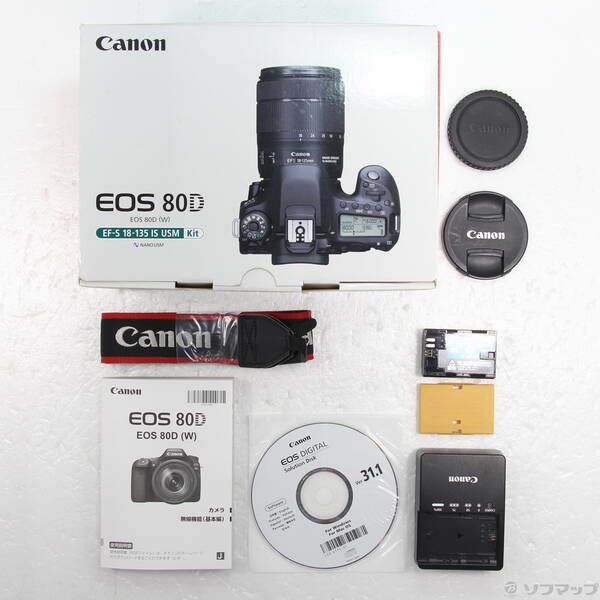 CanonEOS80D EF-S18-135 IS USM レンズキット 極美品 Amazon | Canon デジタル一眼レフカメラ EOS 80D レンズキット
