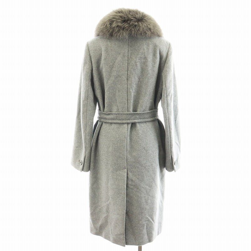 Max Mara STUDIO アンゴラシルク ロングコート 40