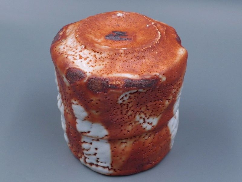 林正太郎 赤志野湯呑 - メルカリ