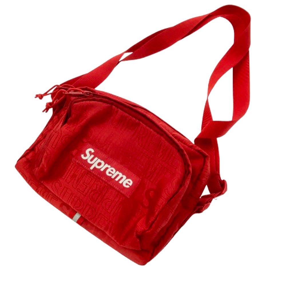 Supreme シュプリーム 19SS Shoulder Bag RED ボックスロゴ ショルダー  