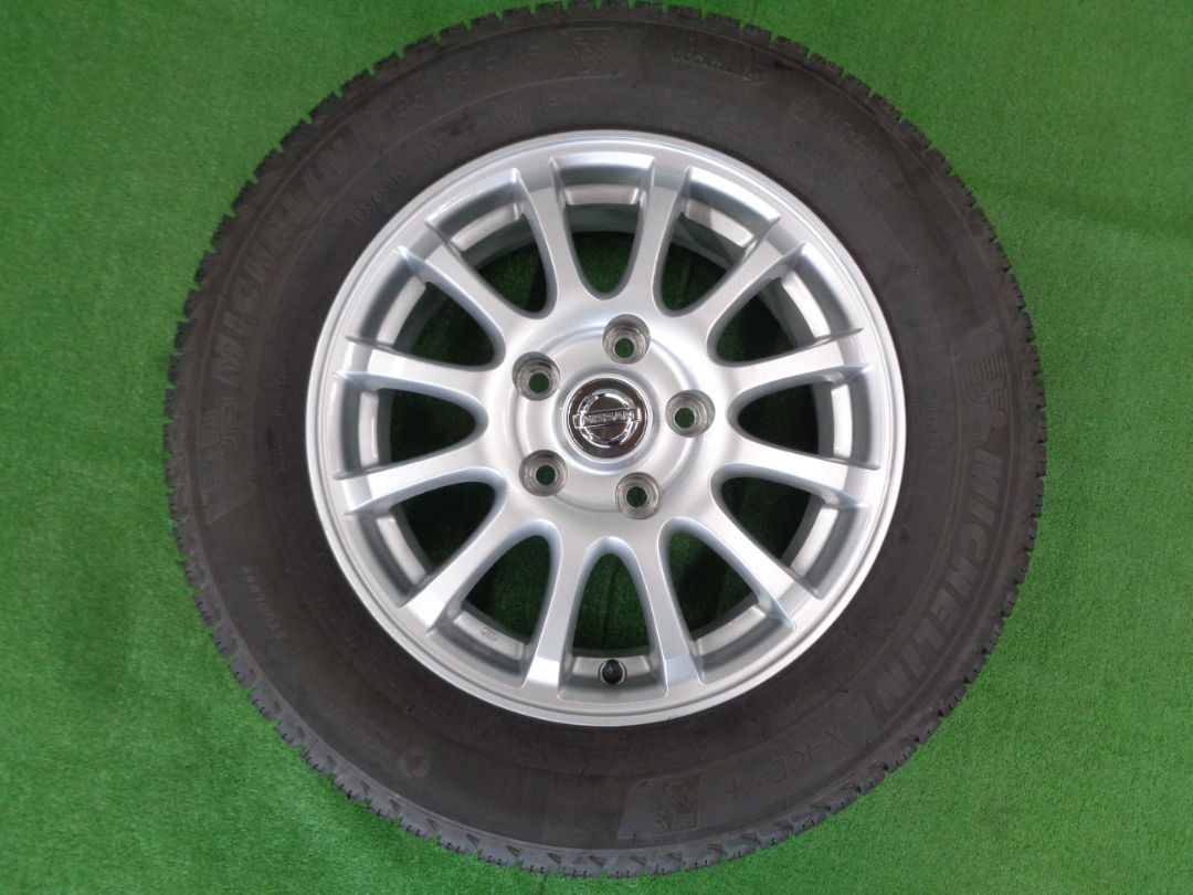 C26系　セレナ純正　15インチ　中古スタッドレスセット　195/65R15　ミシュラン　X-アイス3+　4本セット　日産　神奈川県