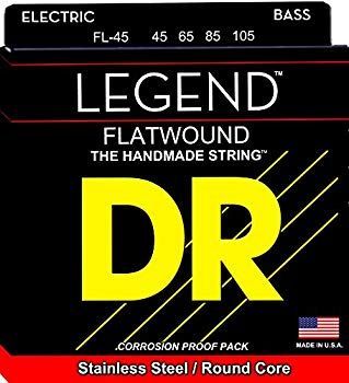 【中古】【非常に良い】DR Flat wound Bass