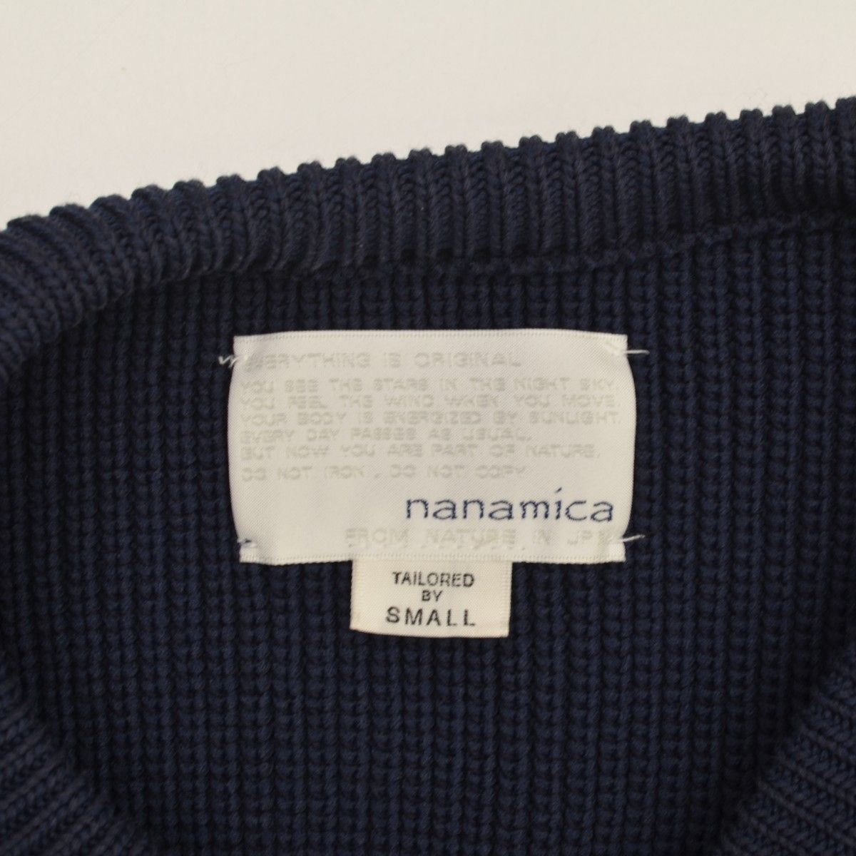 nanamica】SUJS111 5G Crew Neck Sweater長袖ニットセーター - メルカリ