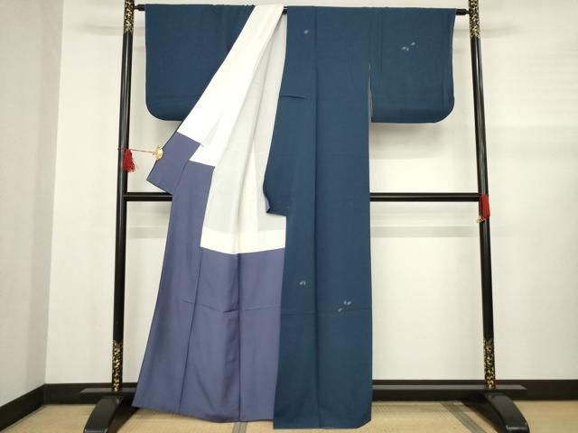 平和屋着物○世界的人形師 辻村寿三郎 ジュサブロー 訪問着 花弁 金彩