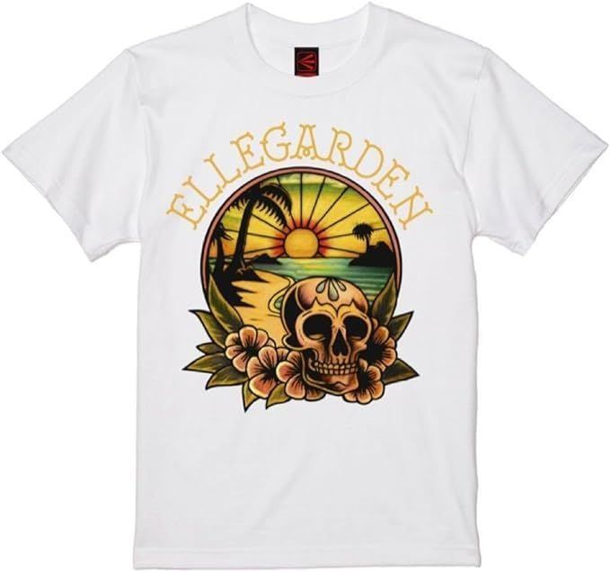 Size L ELLEGARDEN エルレガーデン エルレ Get it Get it Go! SUMMER PARTY 2025 Tシャツ サンセットビーチ 白 L