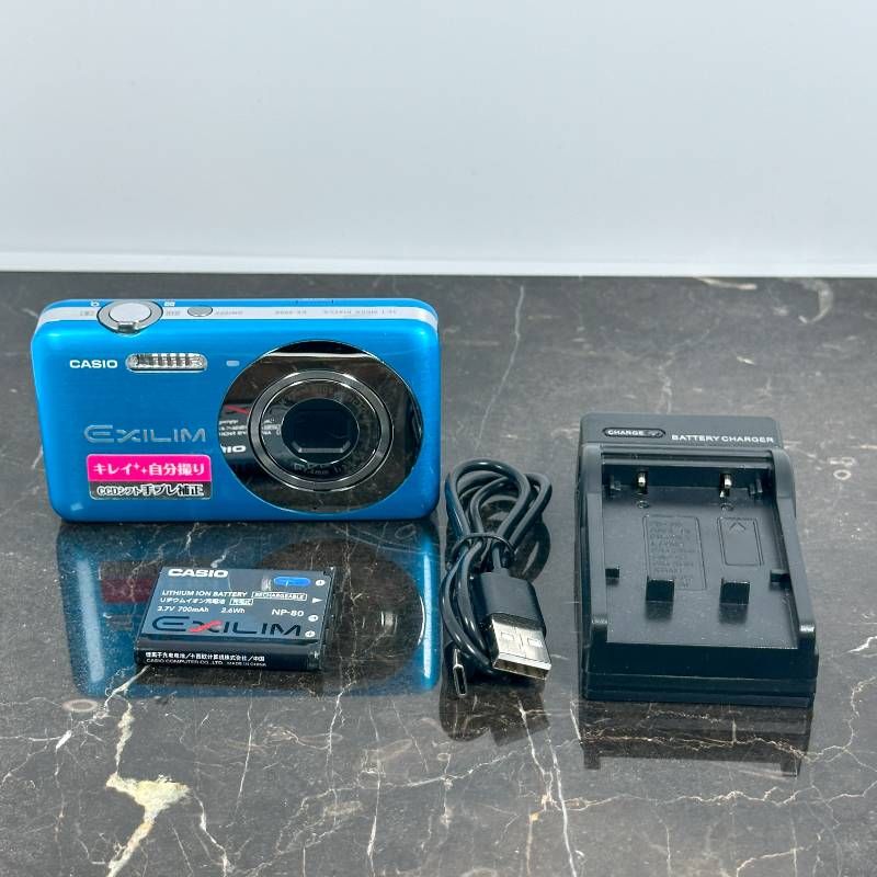 CASIO EXILIM EX Z 800 ブルー デジカメ コンデジ