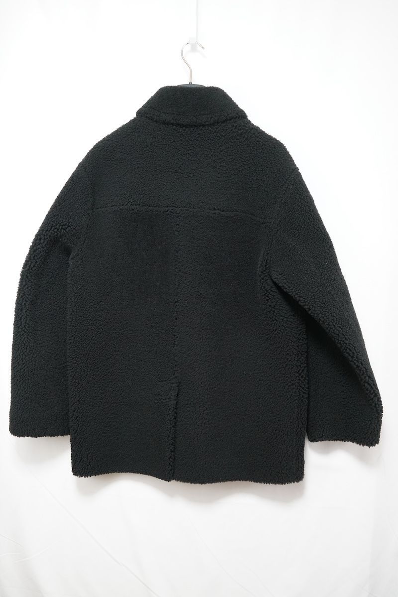 ルイヴィトン  21AW  RM212M ZUT HLL05E モノグラムレザー切替ムートンボアコート メンズ 50 2021AW LOUISVUITTON ルイヴィトン モノグラム ボア ラム レザー