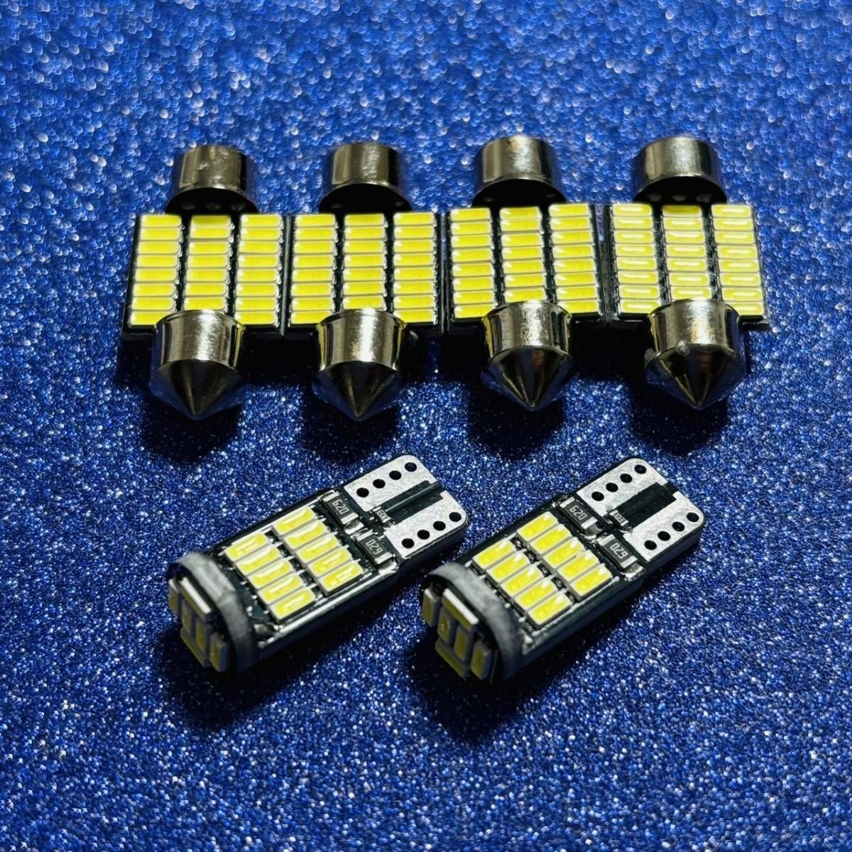 鬼爆光！ステップワゴン スパーダ RK5 RK6 後期 T10 LED 室内灯 ルームランプ 6個セット ホンダ カスタム パーツ 車検対応 -  メルカリ