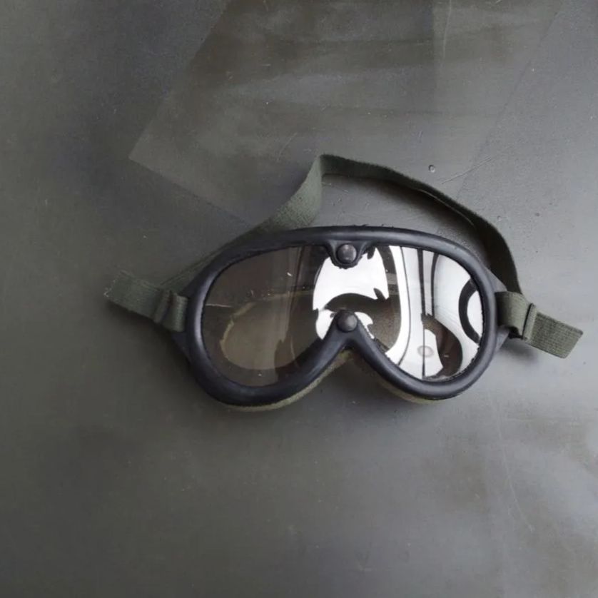 米軍実物】M44 SUN WIND AND DUST GOGGLE Goggles Wind Dust SWD (Sun