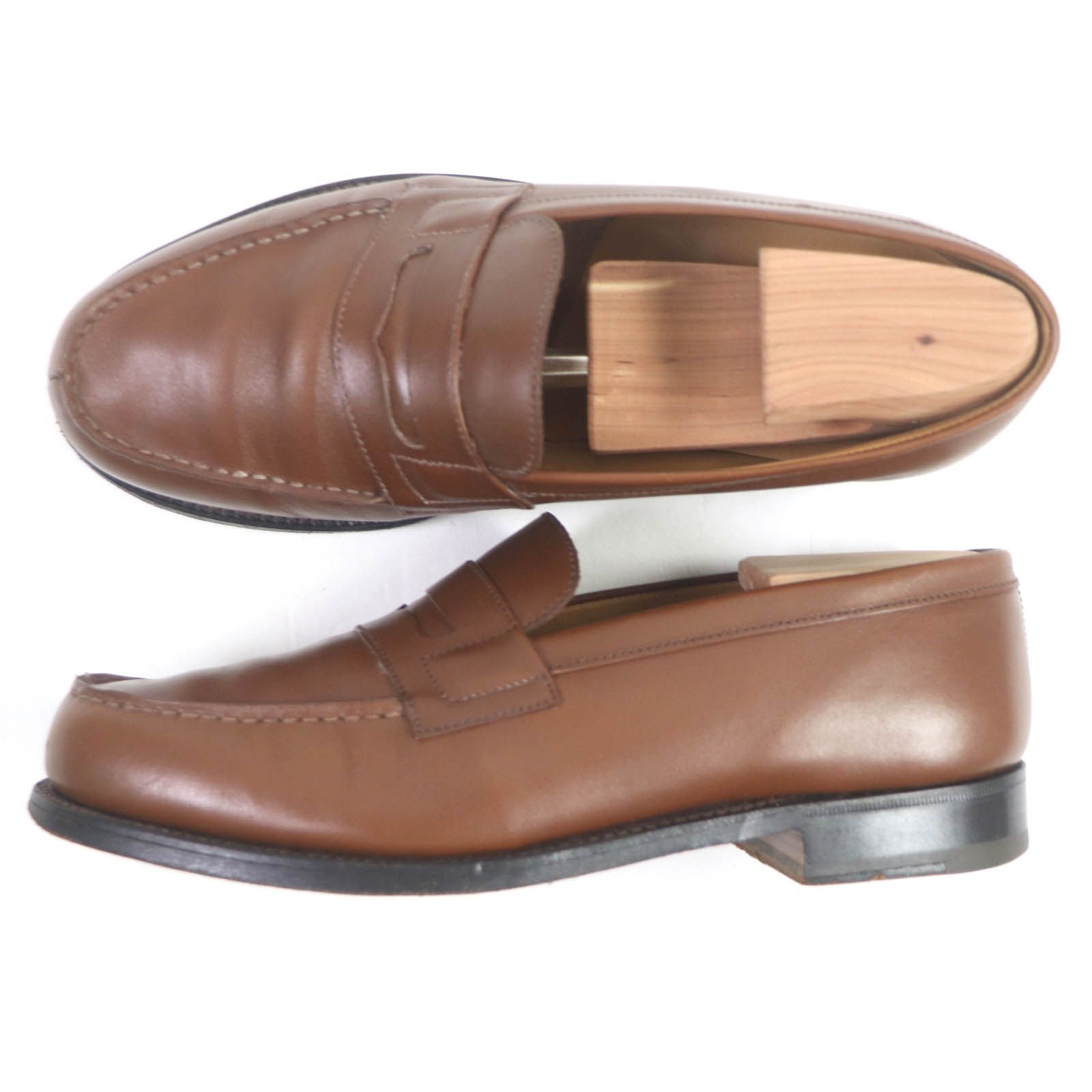 美品□J.M WESTON ジェイエムウエストン 180 Uチップ レザー 