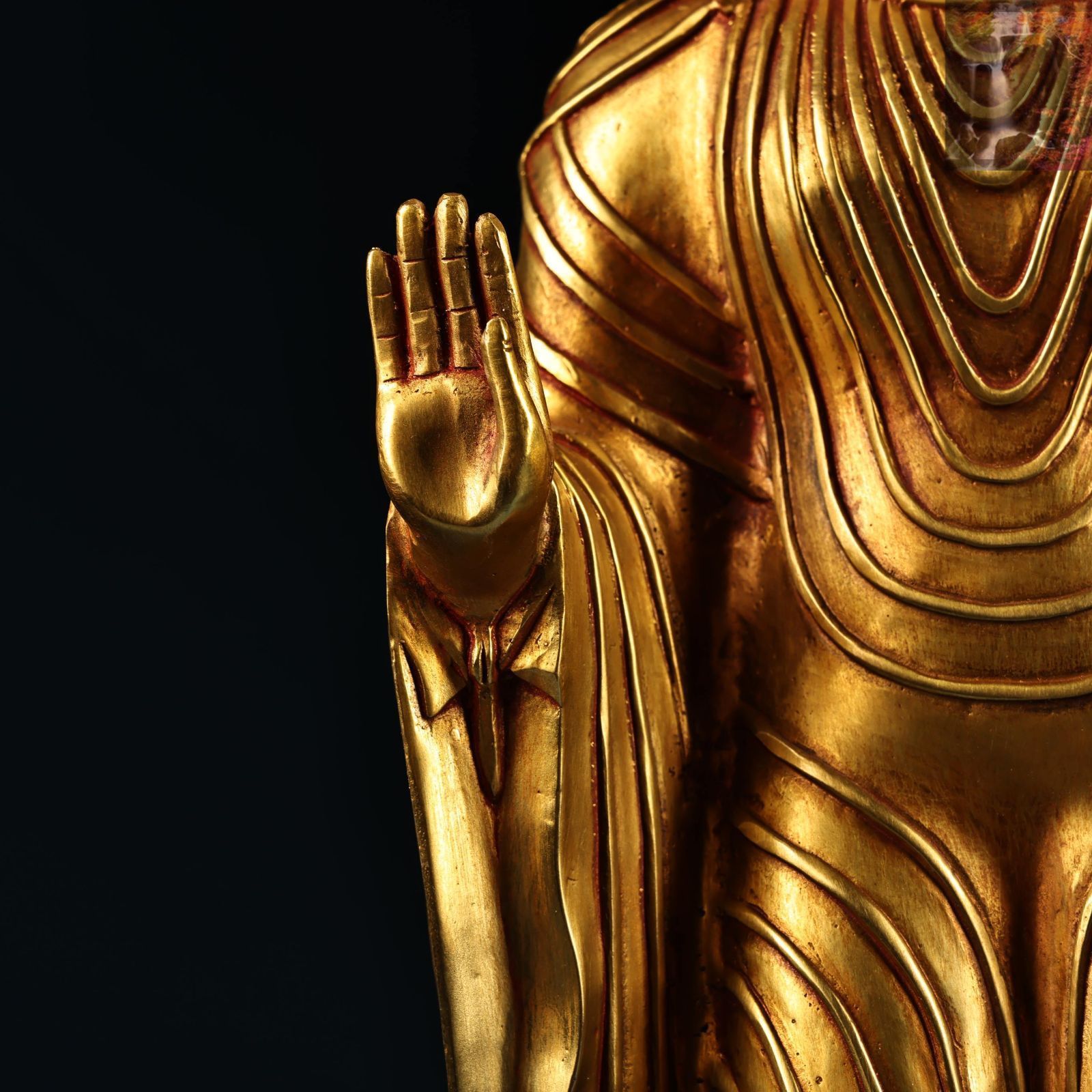中囯北魏時期豆仏像，古銅製，（旧家藏出し）。 中囯北魏時期豆仏像，古銅製，（旧家藏出し）。