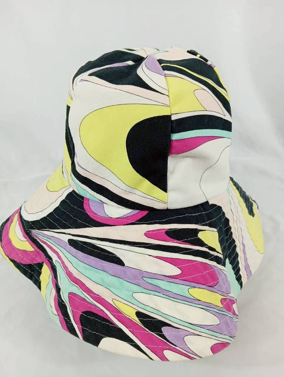 エミリオプッチ EMILIO PUCCI バケットハット 帽子 マルチカラー 100