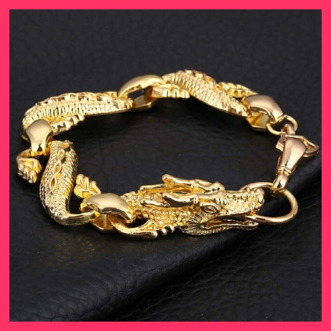 ゴールド ドラゴン ブレスレット アクセサリ? ビンテージ  ゴールド ドラゴン ブレスレット 売れ筋おすすめ おしゃれ　人気 20200313-1