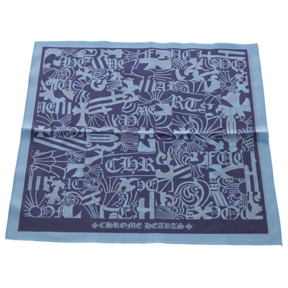 CHROME HEARTS クロムハーツ　メガネ拭き　総柄　クロス CHROME HEARTS (クロムハーツ) 総柄 アイウェアクロス 眼鏡拭き