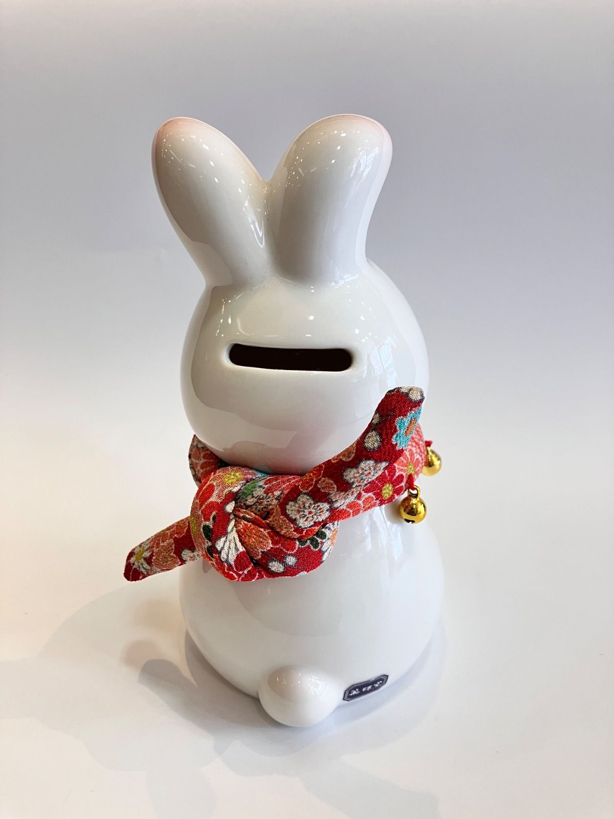 益子焼　うさぎ　陶器　置物 益子焼うさぎ陶器置物