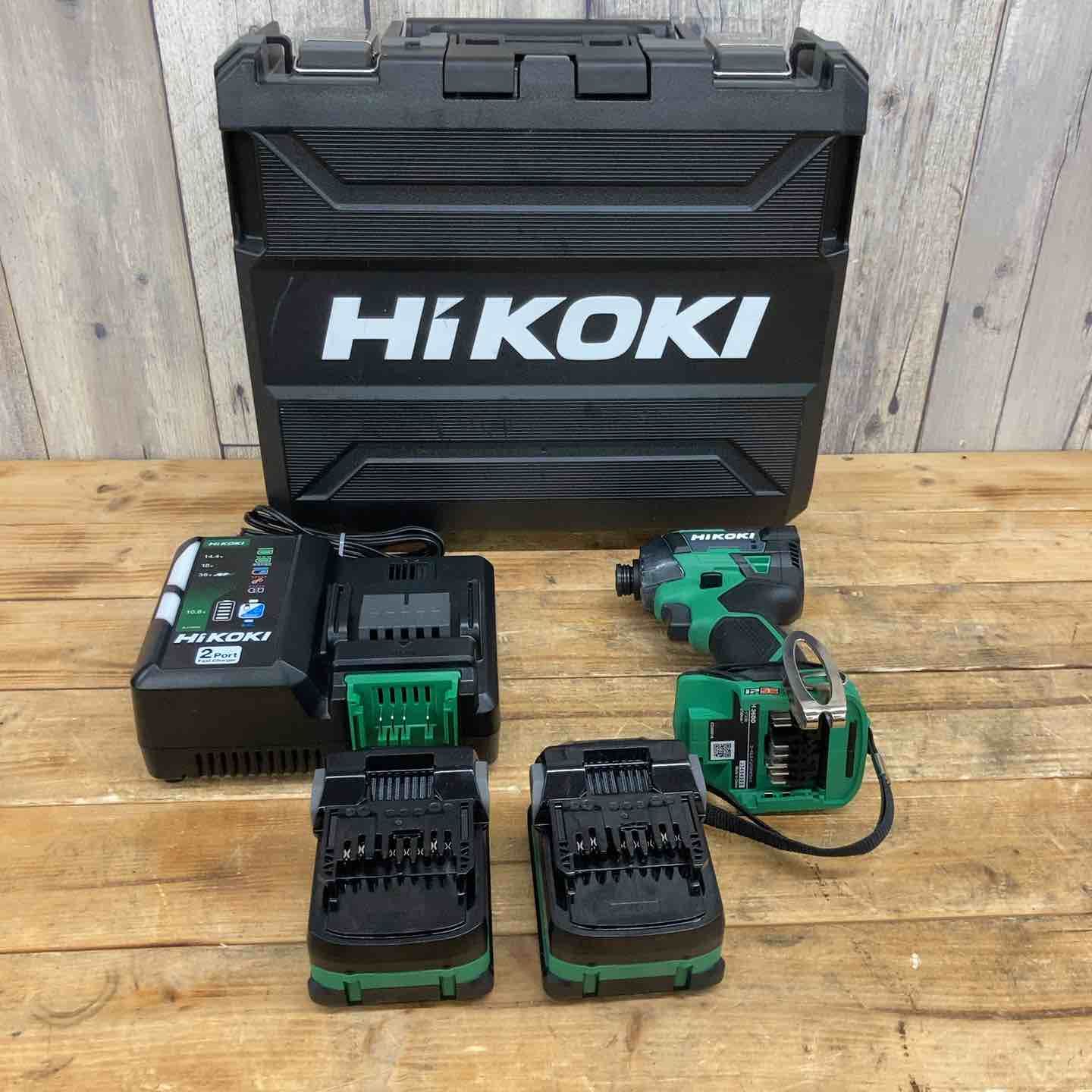 ハイコーキ HIKOKI 旧 日立工機 コードレスインパクトドライバ アグレッシブグリーン WH36DD 2XHLSZ 東大和店