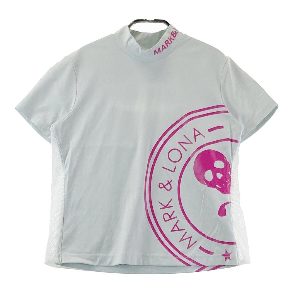 MARK & LONA モックネック半袖シャツ38 中古 レディース マーク