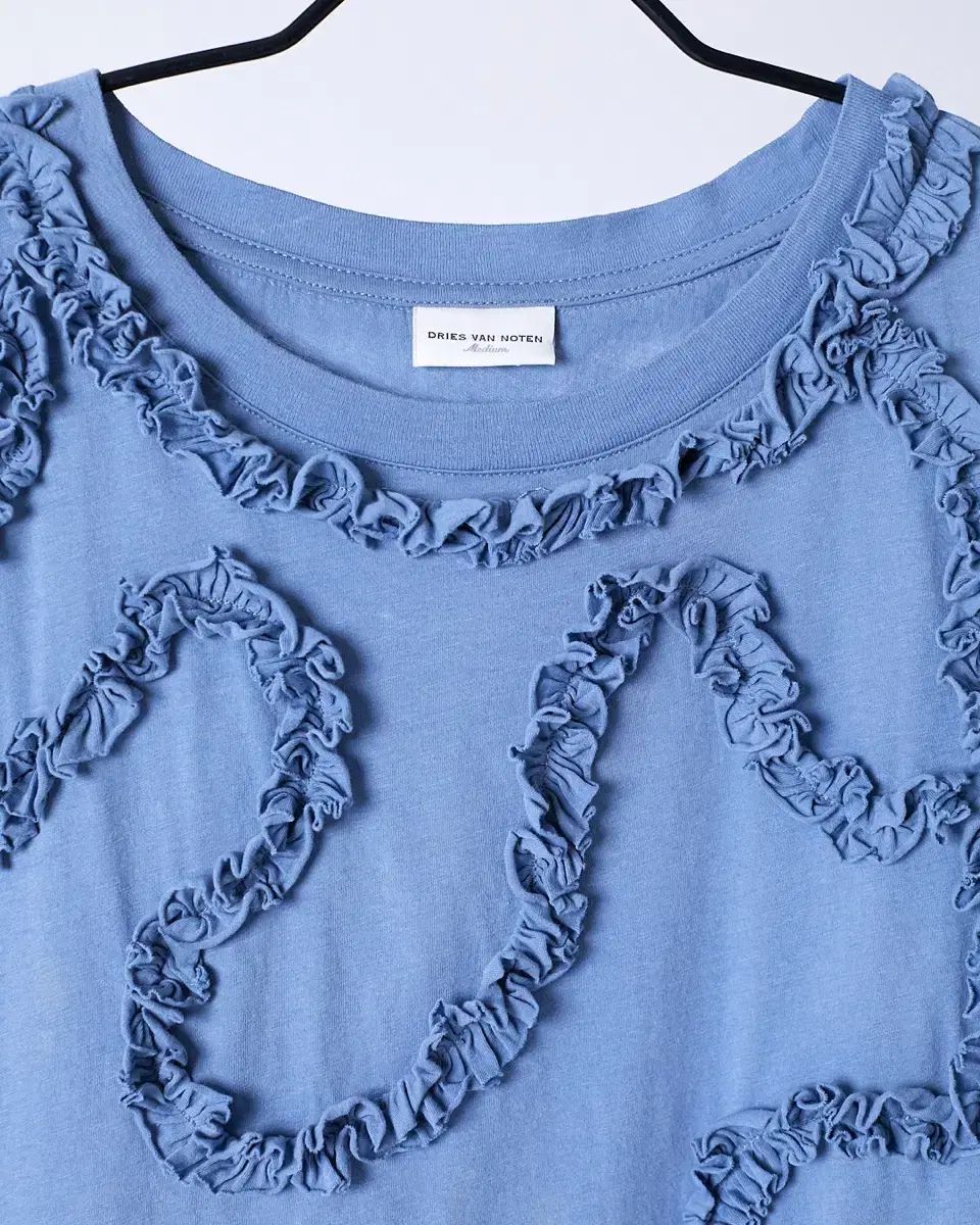 ドリスヴァンノッテン　フリルTシャツ 希少 DRIES VAN NOTEN ドリスヴァンノッテン フリル Tシャツ