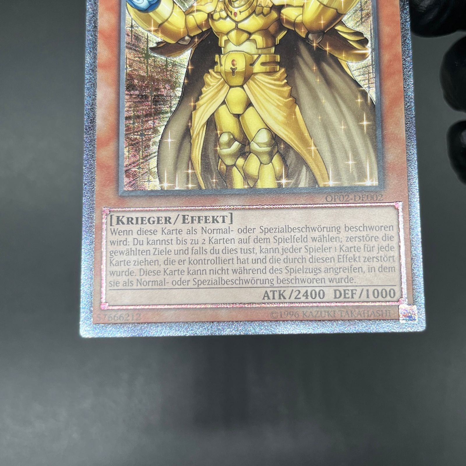 遊戯王 光帝クライス/レリーフ/ドイツ語/EU版 A - メルカリ