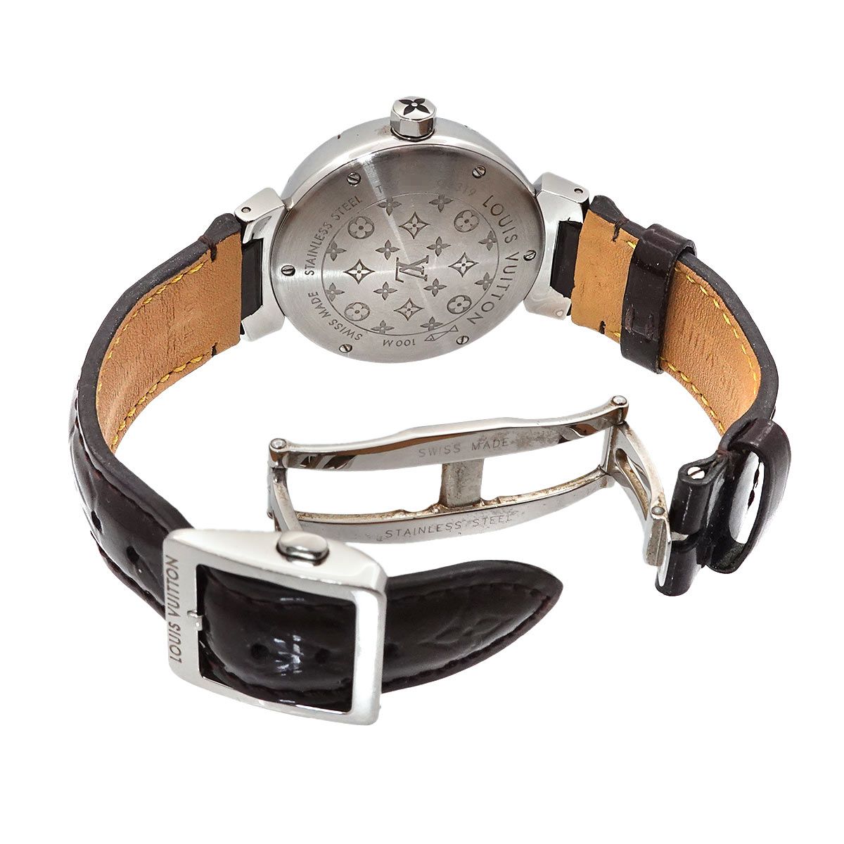 ルイ ヴィトン LOUIS VUITTON タンブール ディスク アマラント  