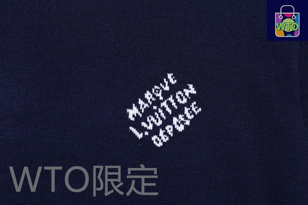 ロゴジャカード ニットTシャツ