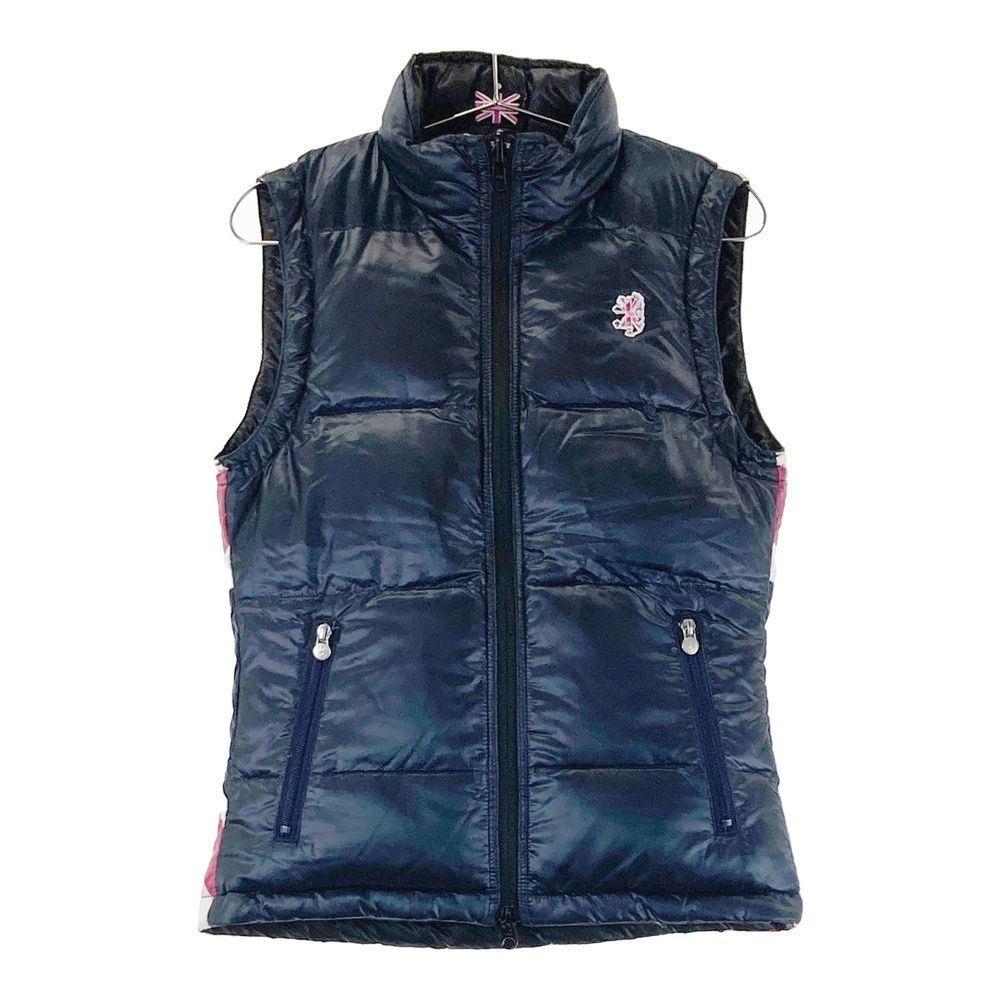 サイズ：M ADMIRAL アドミラル リバーシブルダウンベスト ネイビー系