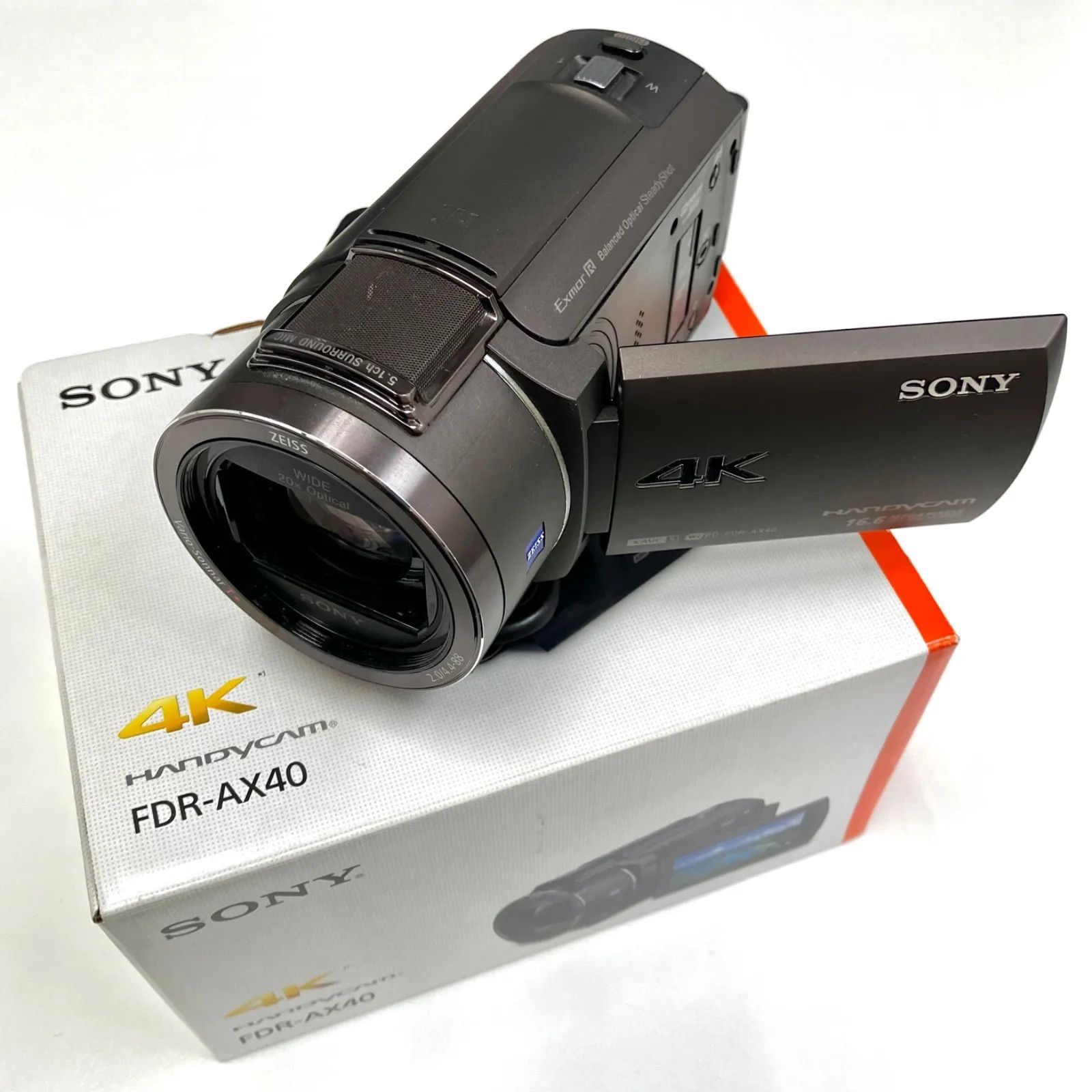 SONY  ハンディカム デジタル４Kビデオカメラレコーダー FDR-AX40(