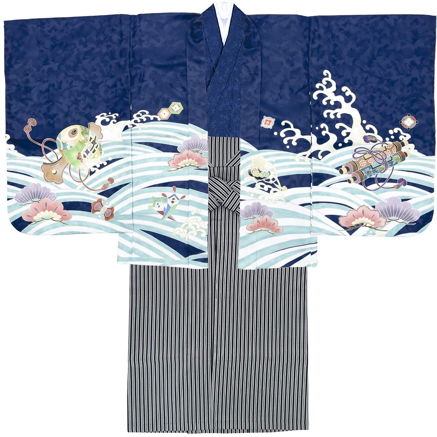 KYOETSU] [キョウエツ] 七五三 5歳 男の子 着物 セット 羽織 袴 フル