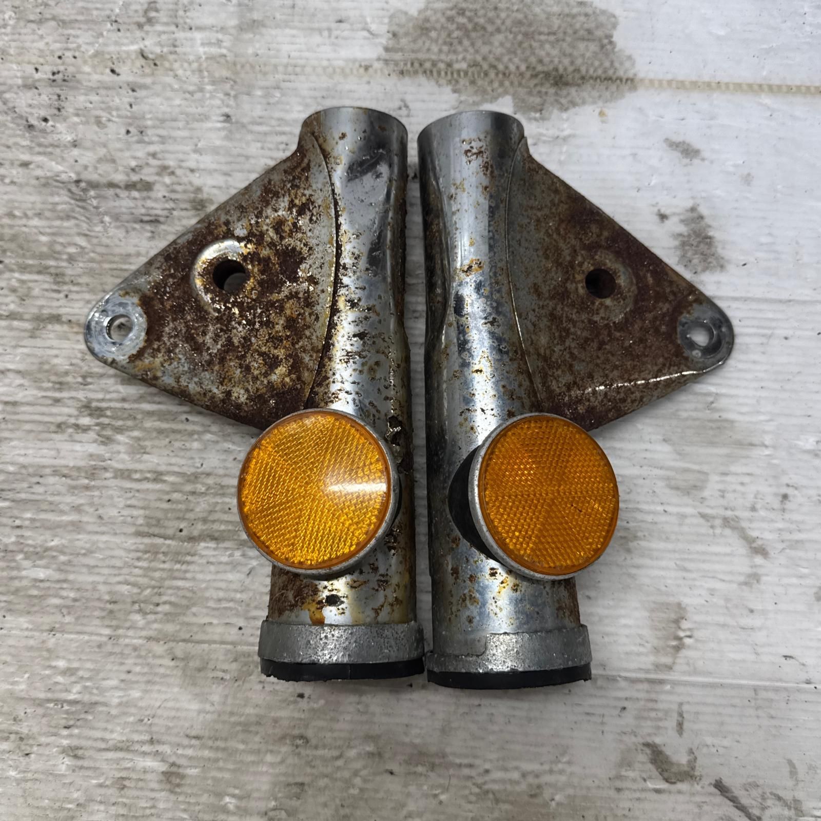 J・HONDA CB750four ヘッドライトステー・ヘッドライトセット HONDA CB750FOUR (CB750K) ライトステー ホンダ J・HONDA