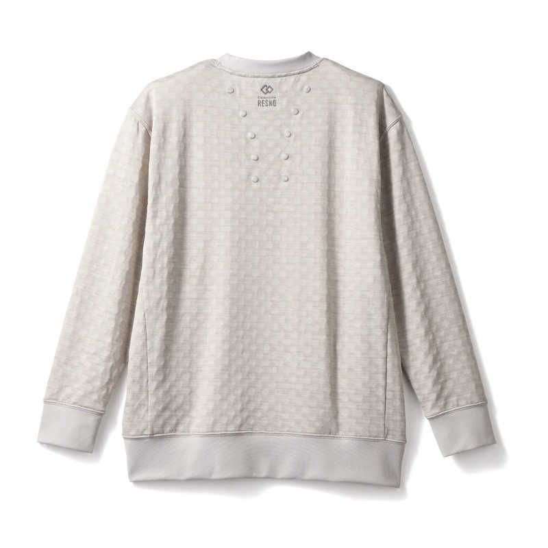 コラントッテ レスノ マグネリカバリーウェアロングスリーブ Sサイズ 杢ベージュ Colantotte 約 身丈66×身幅50×裾幅48 x袖丈54 cm