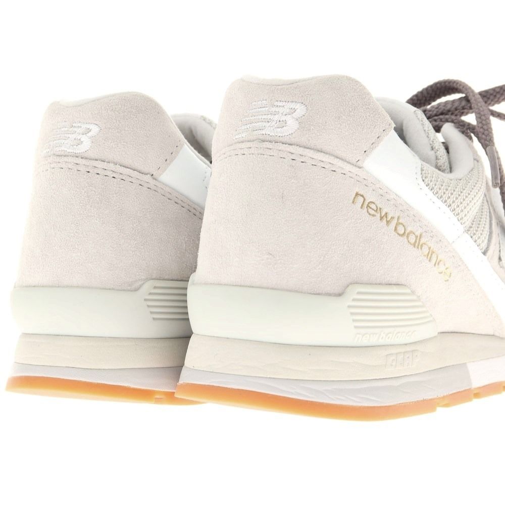 【中古】【未使用】ニューバランス NEW BALANCE 996 スエード ナイロン スニーカー CM996CPS ライトグレー【サイズ26.5】【メンズ】
