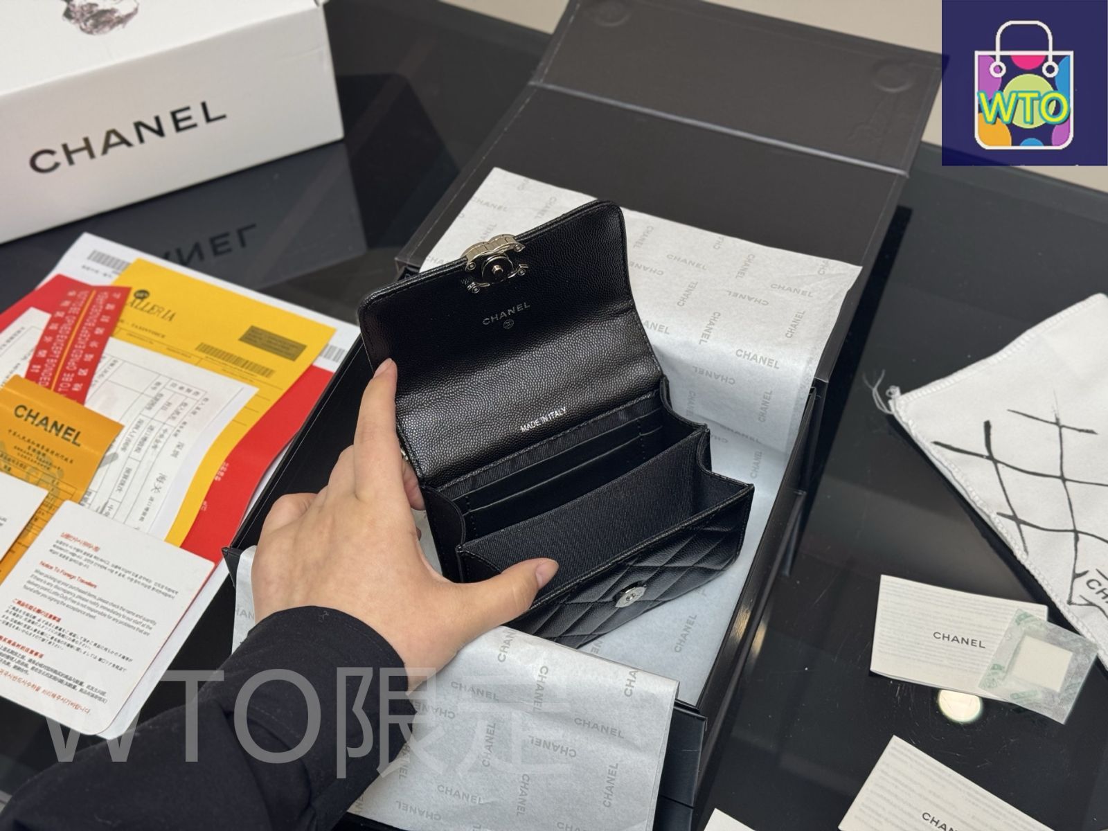 エナメル ハンドル