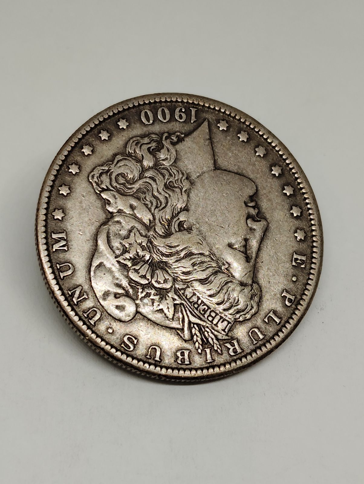 0703H34】 1900 Silver Morgan Dollar $1 モルガンダラー 銀貨