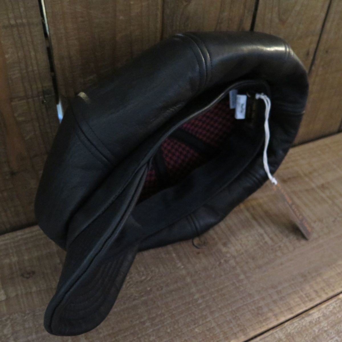 ★未使用品★ WEST RIDE HORSEHIDE CASKET 日本製 ウエストライド】 ホースハイドレザー キャスケット WEST RIDE