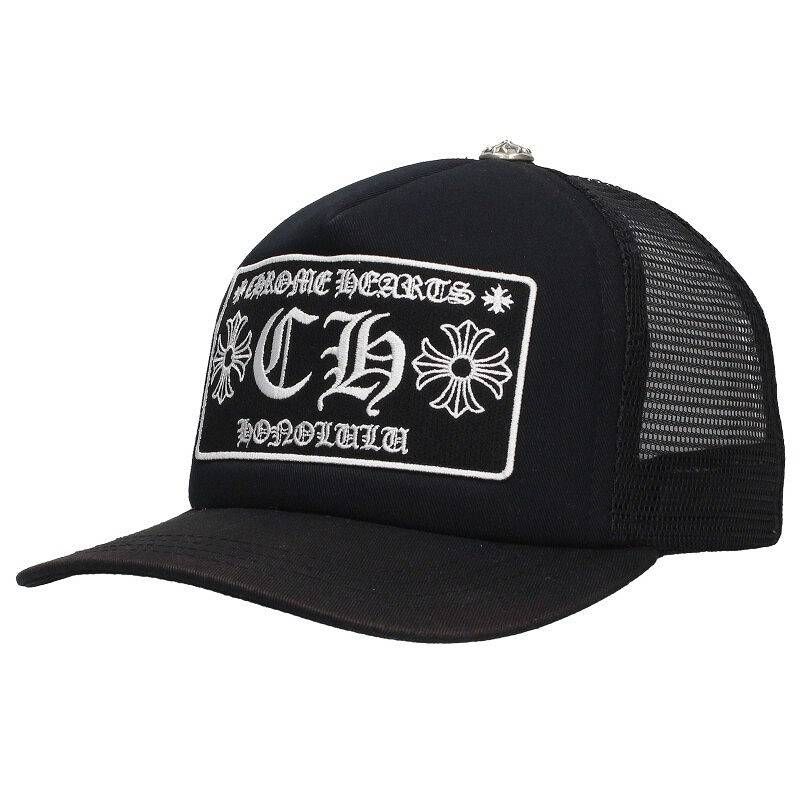 クロムハーツ TRUCKER CAP/トラッカーキャップ CHパッチクロス