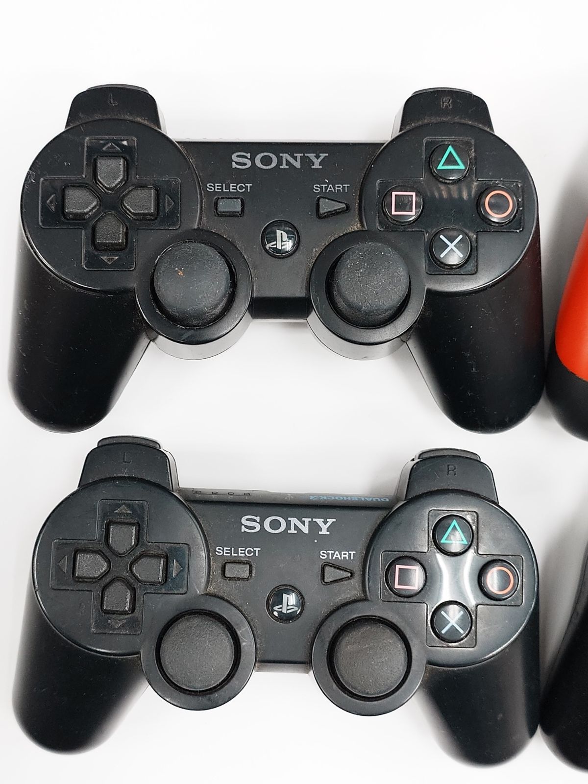 ps3 コントローラージャンク　8個 ジャンク PS3コントローラ PS4コントローラ 計4点 （ジャンク
